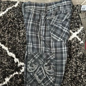 Men’s Affliction cargo shorts
